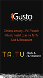 Mobile Screenshot of ilgusto.pl